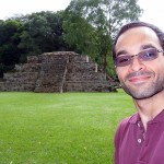 Me At Copan Ruinas Pyramid