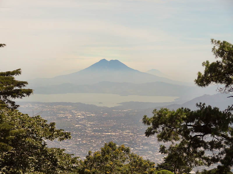 View of San Salvador From One Volcano To Another