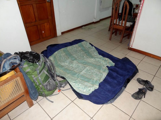 Deflated Air Mattress Deflated Air Mattress