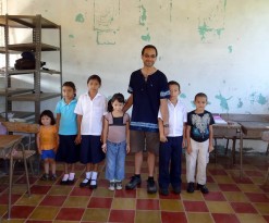 Me With A Class In Yoloaiquin, El Salvador Me With A Class In Yoloaiquin, El Salvador