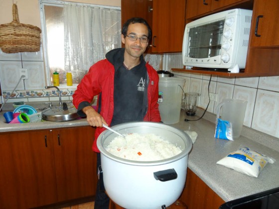 Helping Out In The Kitchen