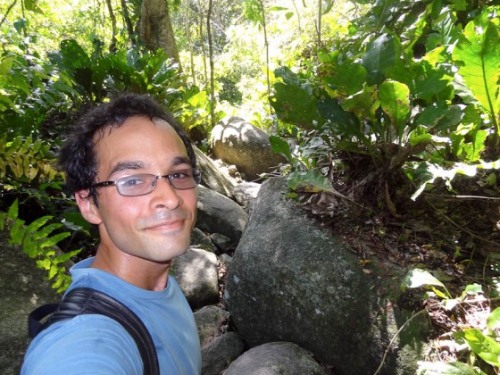Me Climbing Over Stones Climbing Over Stones