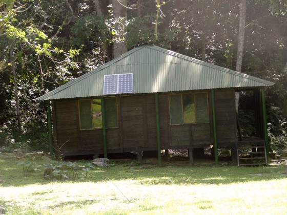 House With A Solar Panel In El Pueblito House With A Solar Panel In El Pueblito