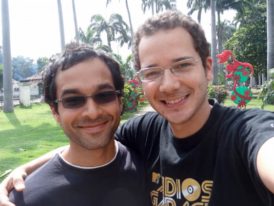 Me And Juan In Parque de Gran Colombia Me And Juan In Parque de Gran Colombia