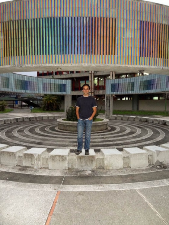 Me In A Plaza At Universidad de Los Andes