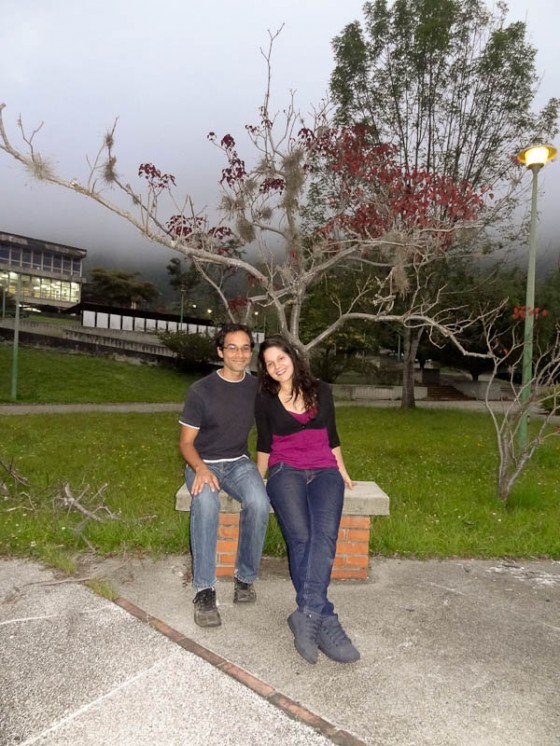 Me At Universidad de Los Andes With My Host Carmen