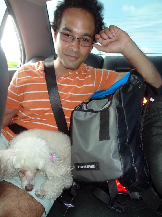 Me and Bon-Bon In The Car