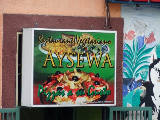 Vegetarian Restaurant - Very Rare In Latin America