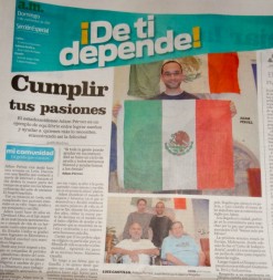 In A Mexican Newspaper In A Mexican Newspaper
