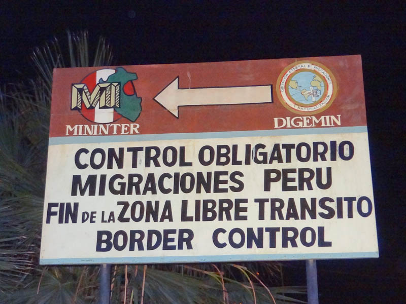 Peruvian Border Control