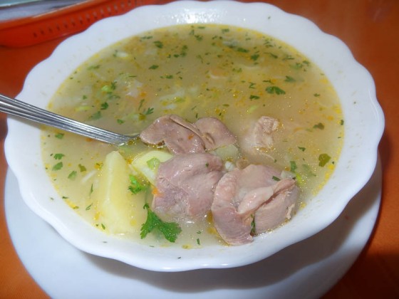 Chicken Innards Soup