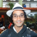 Me Wearing A Panama Hat