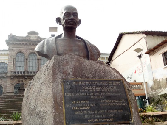Plaza de India - Gandhi