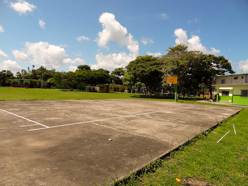 The Basketball/Soccer Court