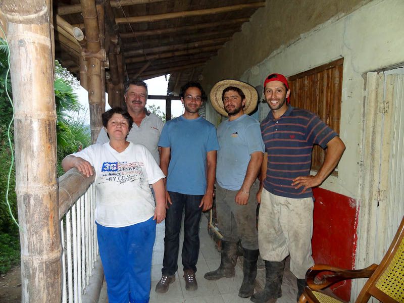 Colombian Coffee Farming Family