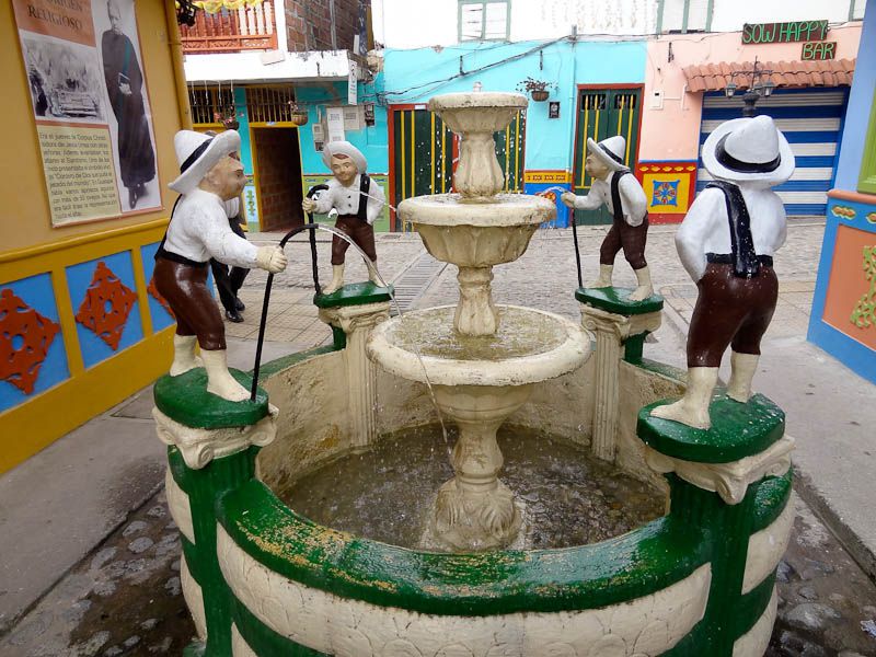 Fountain - Guatape, Colombia