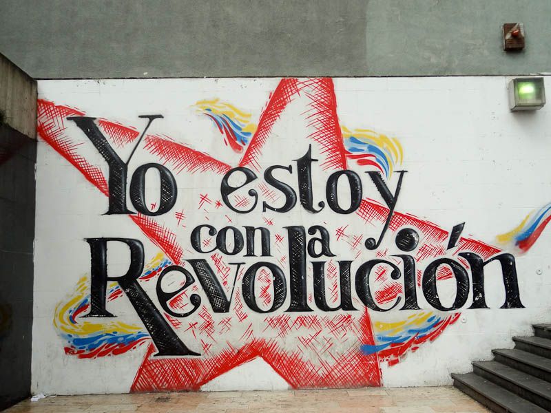 I Am With The Revolution - Caracas, Venezuela