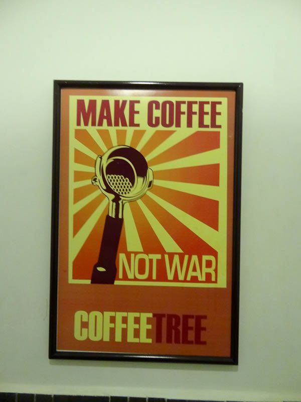Make Coffee Not War - Cuenca, Ecuador