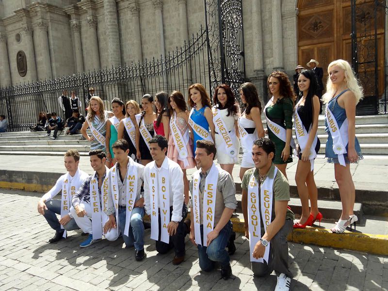 Miss And Mr Latin America In Peru