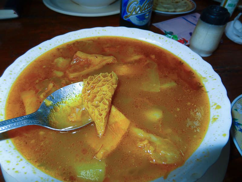 Mondongo (Cow Stomach) Soup