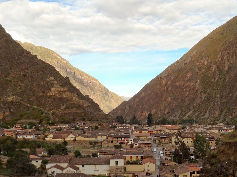 The Town Of Ollantaytambo