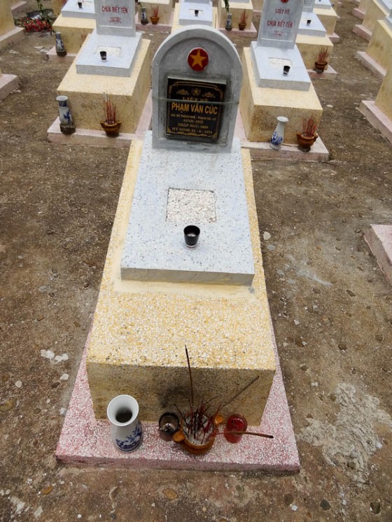 Recently Identified Grave