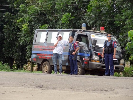 The Police At The Checkpoint The Police At The Checkpoint