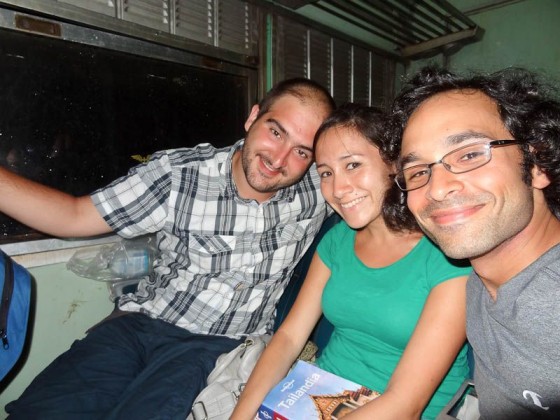 With The Spanish-Peruvian Couple With The Spanish-Peruvian Couple
