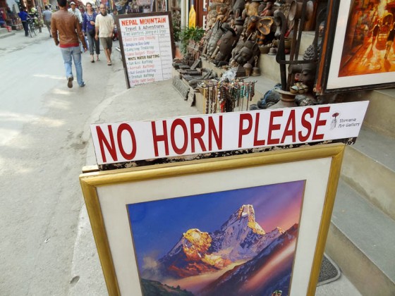 No Horn Please! No Horn Please!