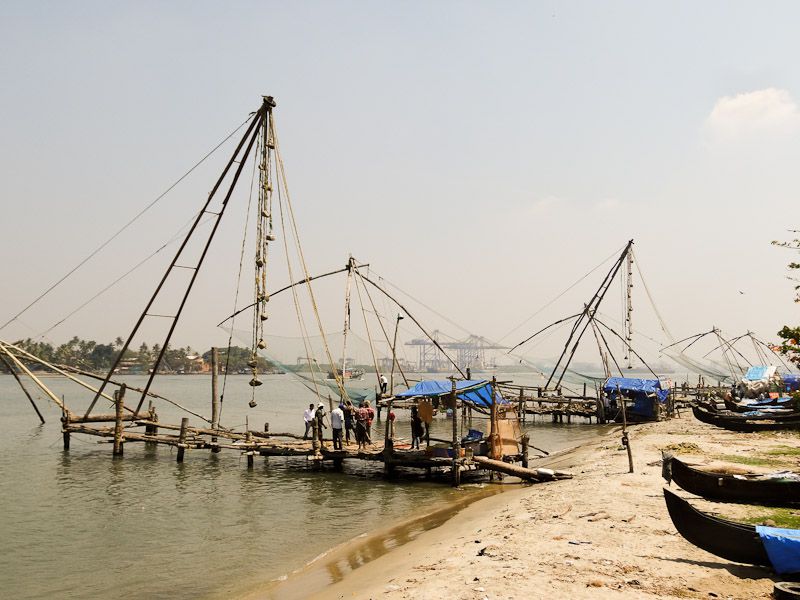 Chinese Fishing Nets In Fort Kochi