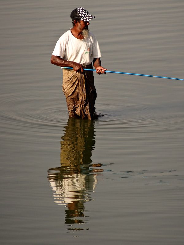 Grandpa Fishing