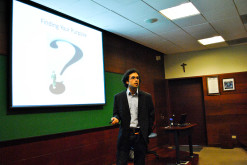 Speaking To Students In Peru