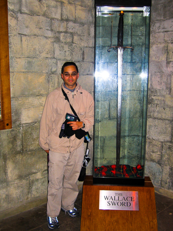 At The William Wallace Monument In Stirling, Scotland In 2005