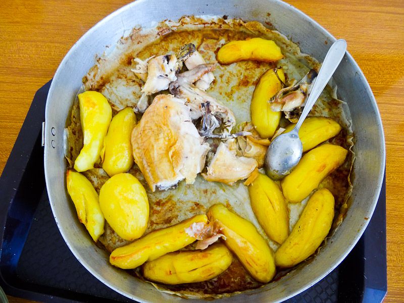 Potatoes With Chicken