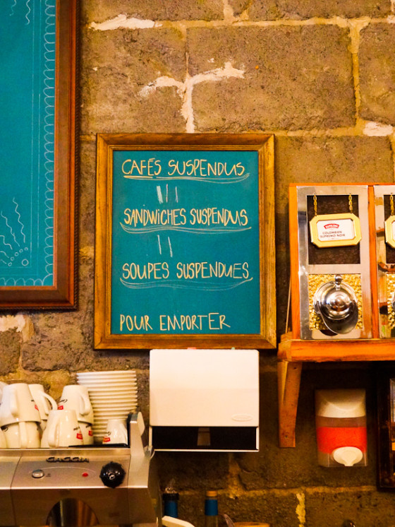 Suspended Coffee
