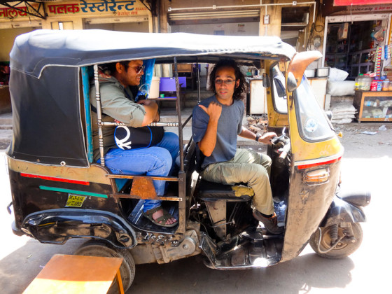Drive A Rickshaw In India? Why Not?